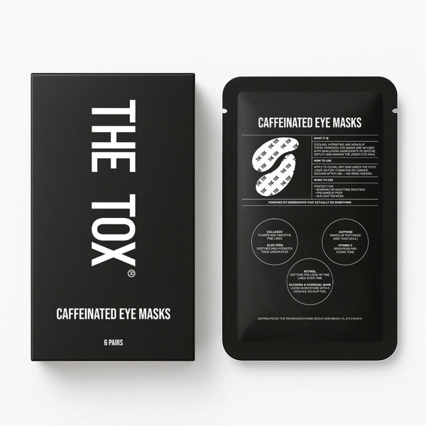 The Tox Caffeinated Eye Masks