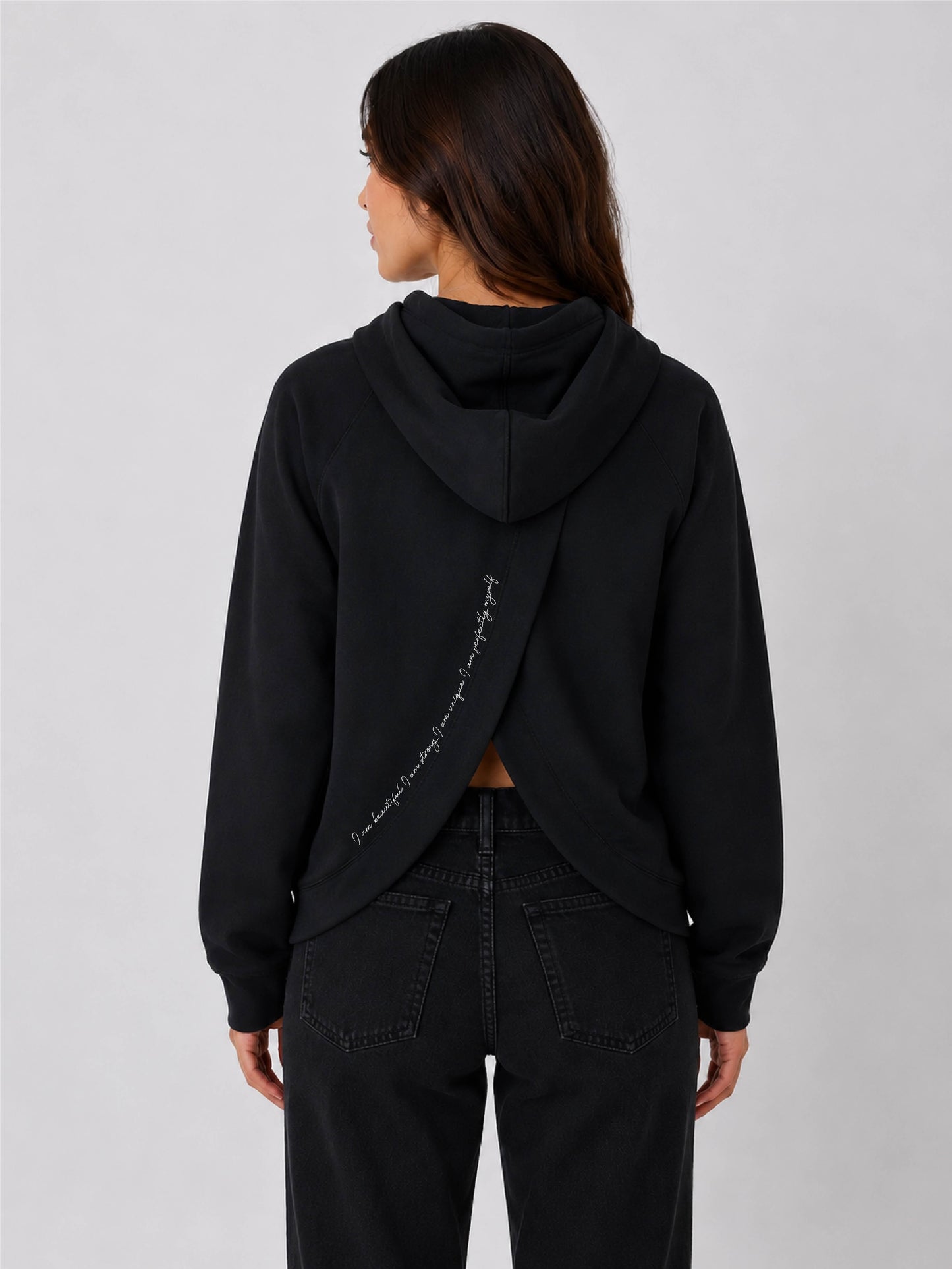 The Tox Affirmation Open Back Hoodie